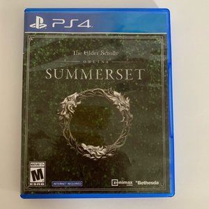 ‼️Bundle 3+items/50% off‼️ The Elder Scrolls Online Summerset PS4 Game